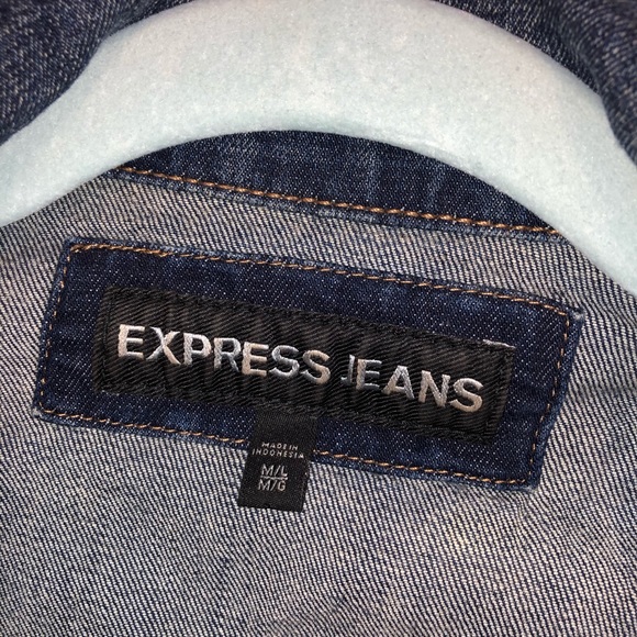 M/L Express Jean Jacket - Picture 3 of 5